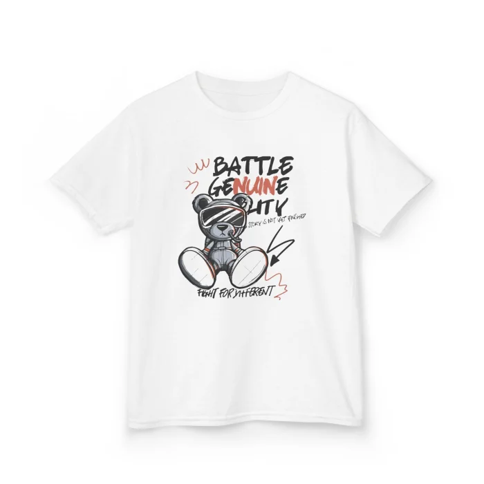 T-shirt Dziecięcy z nadrukiem Battle Genuine